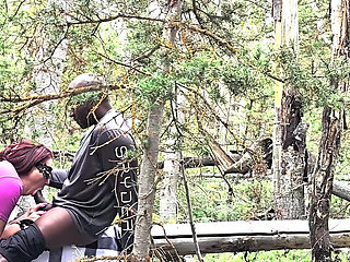 Outdoor Bigdick Blowjob