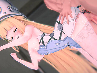 [zenless Zone Zero] - Norma Genius Meltdown: Bound Scientist & POV Masturbation Sandwich DP (4k/60fps)