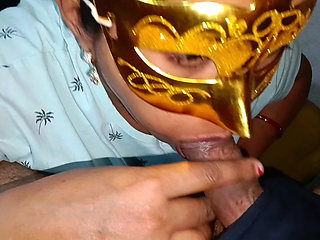 Cumshot in Mouth Indian Bhabhi Sucking Big Black Dick Face Fucking Oral Sex Blowjob Video