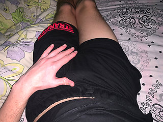 I decided to masturbate before going to bed