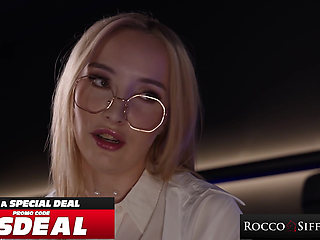 ROCCO SIFFREDI - Busty Blonde Polly Yangs' Hardest Anal Pounding Yet