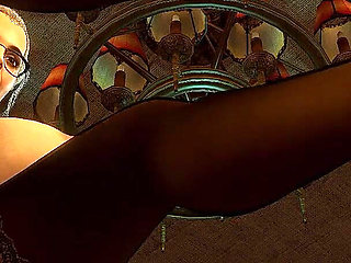 Hot Cougar Is Balancing on a Dick While She Gives a Foojob