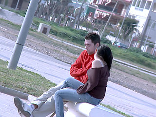 Vania Flores: Pretty Young Spanish Babe Vania Flores Gets Fucked in Front of Her Boyfriend