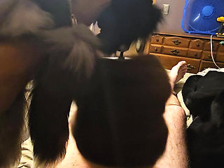 My fur cock cleaner in side in out multiple cum shots