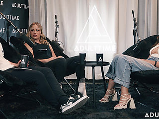 Scarlett Alexis & Anna Claire Clouds Pen*s Fingers & Mile High Club the Adult Time Podcast