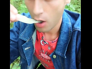 Twink Cruisers Used Condom