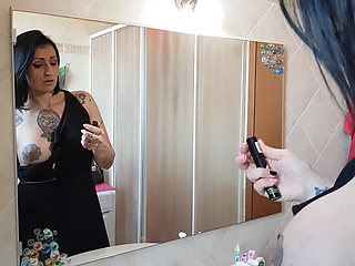 She Puts on Her Makeup and He Buggers Her