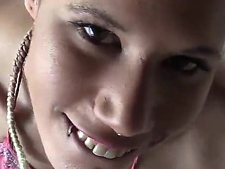 The Young Babe Carmela 20 Having a Blowjob at the River