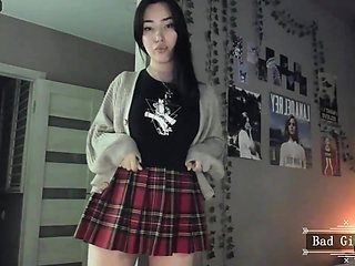 Busty and booty super hot petite skinny teen