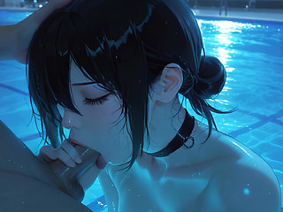 Reze getting wet after school - Chainsaw Man Hentai