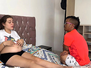 Julianaburning Stepsister Fucks Me For Help With Pregnancy - Anal, Big Tits, Rough Sex, 18 Year Old Latina