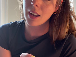 Hottie in Glasses Tells You How to Stroke!