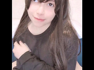 Amateur Teen Hana Lily Masturbating Solo - Cum Inside Her Tight Pussy