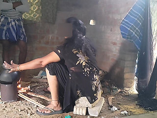 Step Mother Was Cooking and Young Stepson I Had Sex with Her