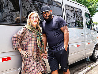 79 Years Old Mature Picked up for Ass Fucking