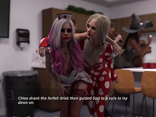 What if, Bunch of Hot Chicks Nude Run in Outdoor - Naughty Neighbors - E11 Part2 Special