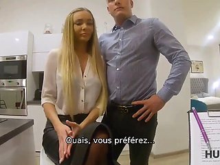 Hunt4k. teenie in rigorous suit and glorious lingerie shows her sexual side