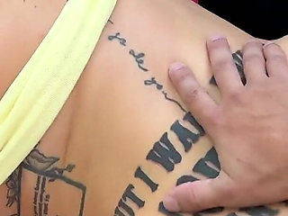 Thick Tatted Babe Valentine Vixen Fucks Stepbro Teddy Tarantino