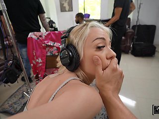 Brett Maker's Interracial Sound Girl in a Wild Passion Scene