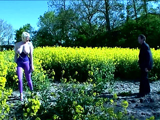 Naughty Farm Girl Double Penetration Tease