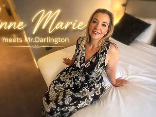 Chubby British Housewife Anne Marie Enjoys Her First Wild BBC Pounding in Hotel Room as Daddykane Pounds Her C