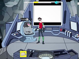 Ass fuck, big natural tits, gun