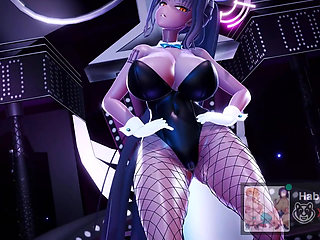mmd r18 Karin Tsunodate Ah Yeah Oppai bunny big tits want to anal big ass 3d hentai fuck dildo cum swallow