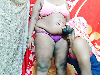 Indian Tamil Desi wife navel licking kissing romantic fucking hot video