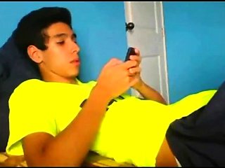 Latin Amateur Twink Masturbating Solo