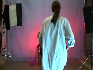 Beautiful Italian MILF Gets Her Pussy Pounded by Hand and Fucked by Photographer