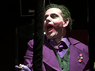 An outstanding orgy at a strip club with busty milfs in sexy costumes and guys with big dicks