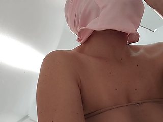 Hot latina babe with a big booty and furry pussy is ready to impress