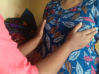 College girl lesbian with her stepsister