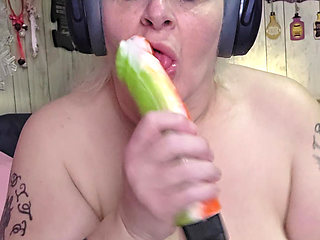 Big Piped Gagged in the Mouth of This Whore Hag