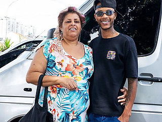 Fat Mature Granny Gets Extreme BBC Fuck in Van Backseat