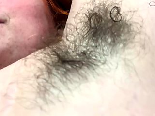 Kinky Hairy redhead fetish