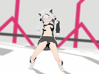 Azumaim Loki Hentai Mmd 3D White Hair Color Edit Smixix