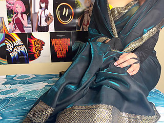 Fat ass indian girl sucking cock like a lollipop and riding stepbrother cock.