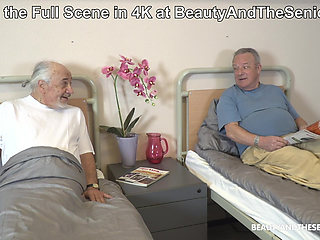 Time for your Pill, Grandpa! Nurse Nana Garnet at BeautyAndTheSenior