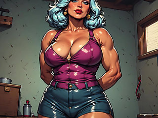 Babes with Muscles Art
