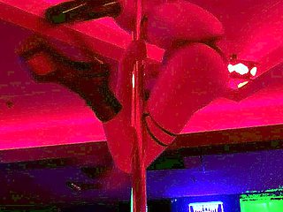 Amateur striptease and Solo masturbation