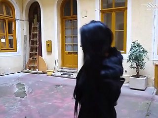 Skinny Russian slut gets fucked at casting