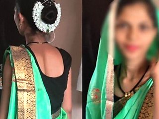 Shivani in Green Saree Getting Ready for Sex. Part 1.