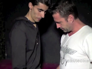 Young straight Arab fucked by Stepdaddy in a bar