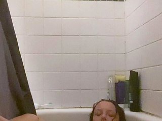 Chubby Brunette Big Boobs Dildo Masturbation