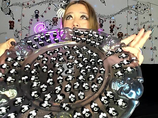 Swallowing 90 Plastic Skulls Non-stop