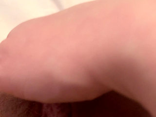 MILF cums hard and moans loud on her toy