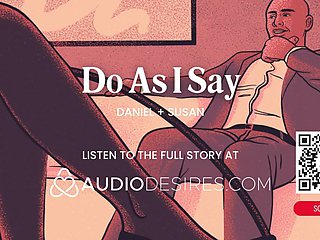 ASMR Audio Pornography: Female domination Wifey Manages Hubby’s Climax at Home – Restrain bondage & Taunting – Glamour Audio Roleplay for Femmes