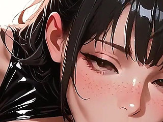 Cute Girl Sloppy Blowjob Anime Hentai