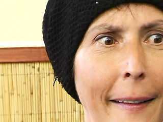 Hairy MILF Pussy Stretched by Thick Cock in HD